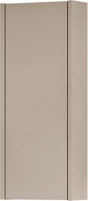 Mensola per bagno Niwa L 40 cm laccato opaco Beige Greige con vetro Beige Greige