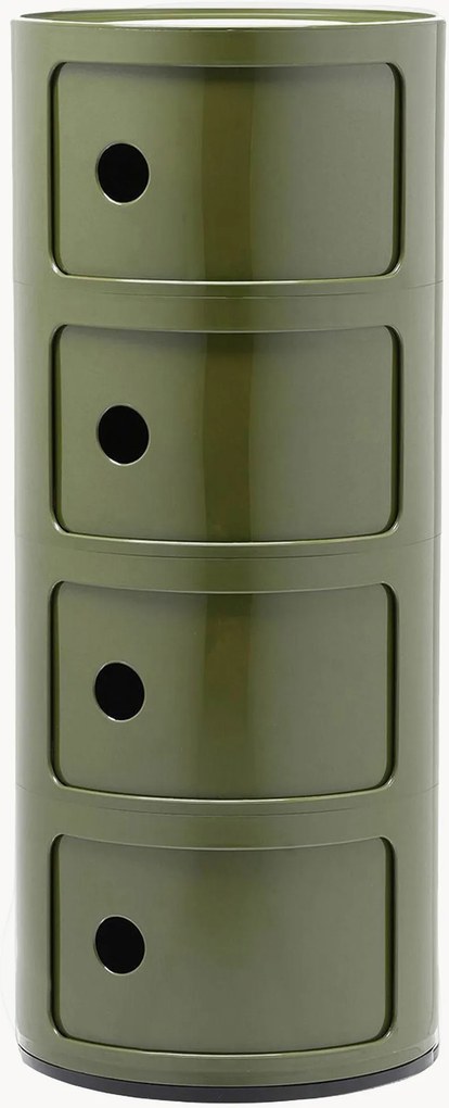Contenitore di design con 4 cassetti Componibili, alt. 77 cm