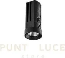 Luce da incasso led per sistema binario shift nera in metallo 7w 30...