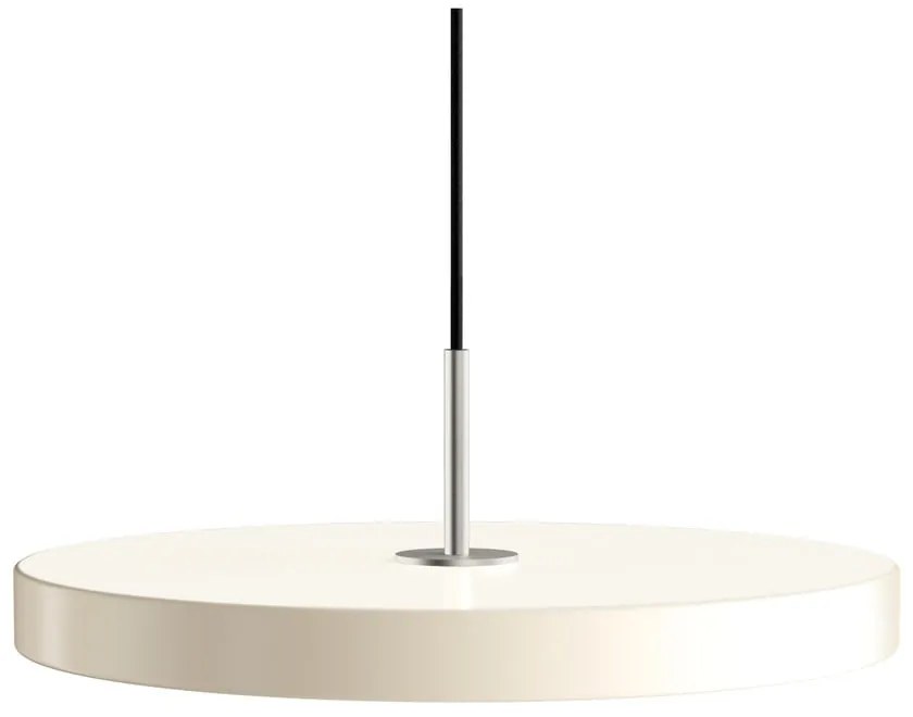 Lampada a sospensione LED crema con paralume in metallo ø 43 cm Asteria Medium - UMAGE
