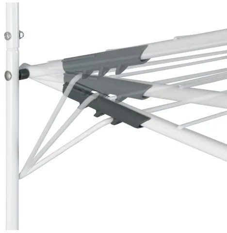 WENKO 63010800 - Stendibiancheria 51x142 cm bianco/grigio