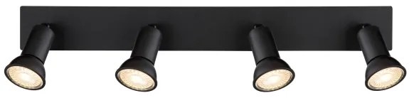 Globo 57998-4 - Faretto DREW 4xGU10/35W/230V nero