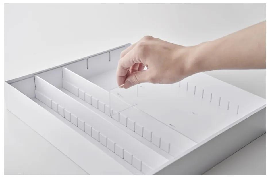 Credenza in plastica bianca per cassetto 47,5 x 35 cm - YAMAZAKI