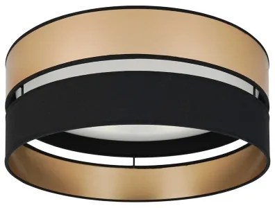 Brilagi - Plafoniera LED ROYAL LED/24W/230V diametro 45 cm nero/oro