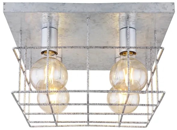 Globo 15530Z-4D - Plafoniera MERRIL 4xE27/60W/230V