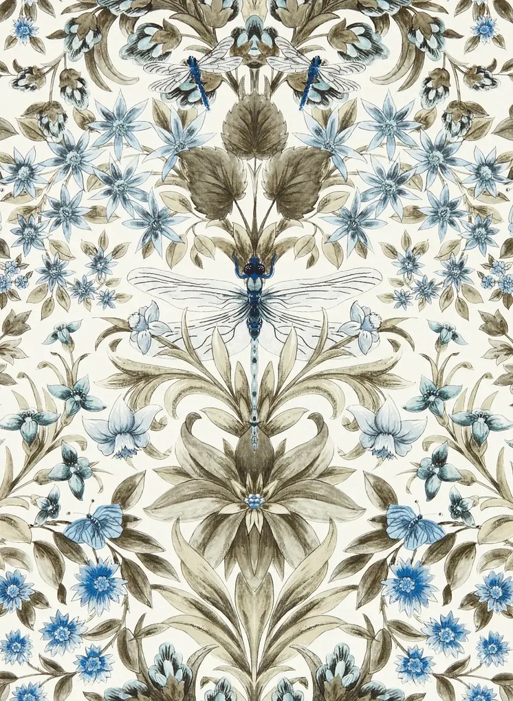 Clarke & Clarke Tapete Mirabell - Denim