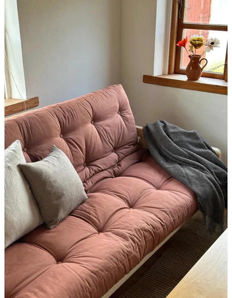 Divano letto arancione 204 cm Grab - Karup Design