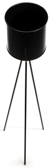 Portafiori TRIPOD 110x25 cm nero