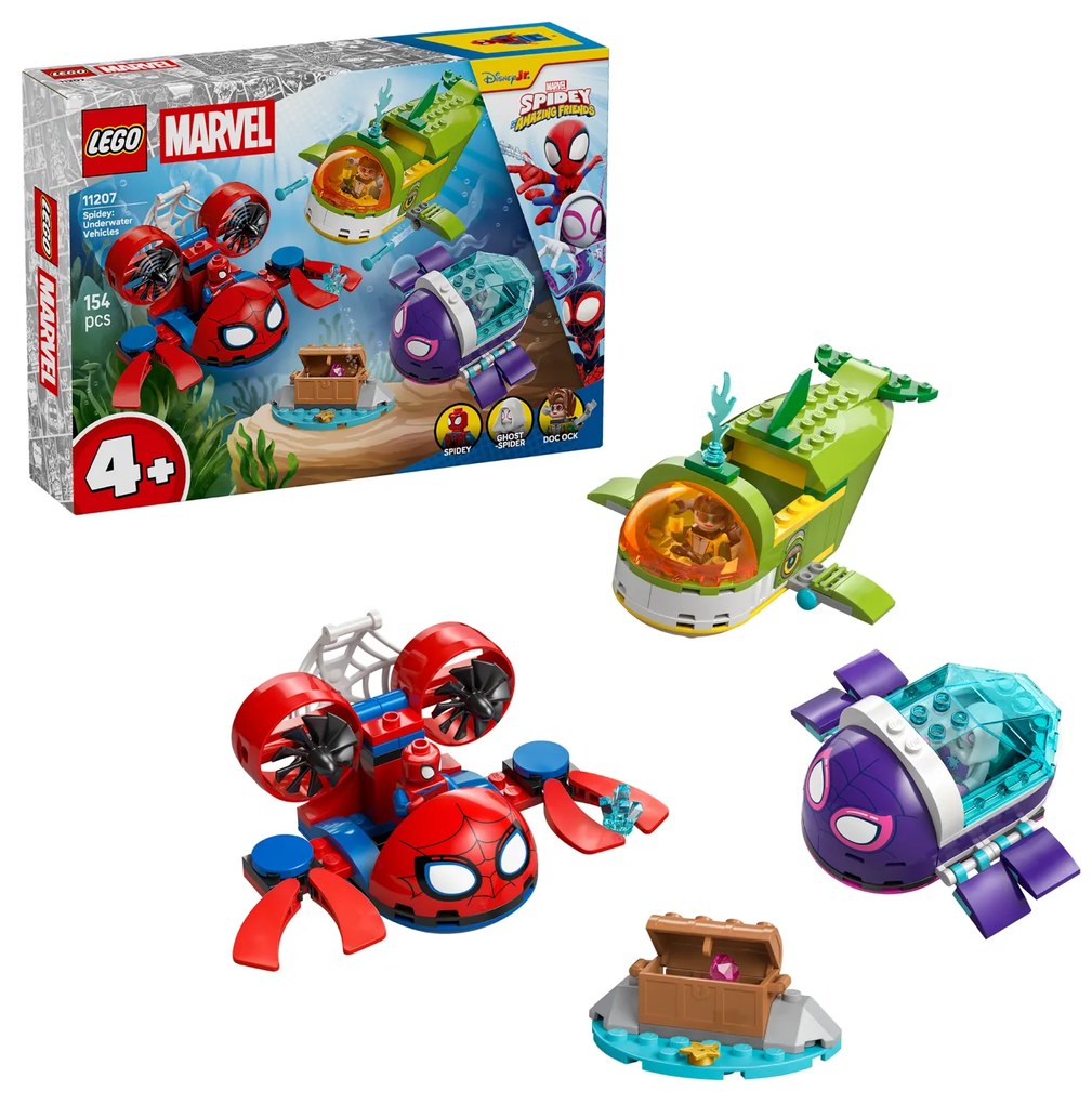 Spidey veicoli subacquei Lego Marvel
