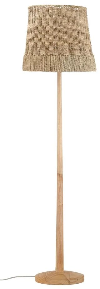 Lampada da terra colore naturale con paralume in rattan (altezza 160 cm) Kakasi - Bloomingville