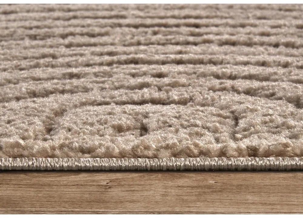 Tappeto in marrone chiaro 120x170 cm Panglao New York Taupe – Elle Decoration