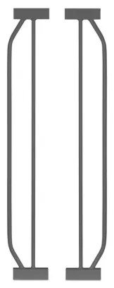 Lionelo - Barriera di sicurezza TRUUS SLIM nero/beige