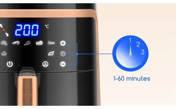 Aigostar - Friggitrice a d'aria 7l 1900W/230V