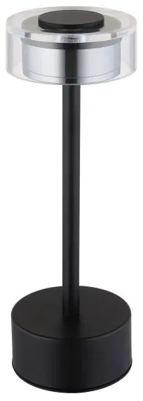 Globo 21026S - Lampada da tavolo LED dimmerabile SHIRA LED/2,5W/3,7V 2700/4000/6500K nero