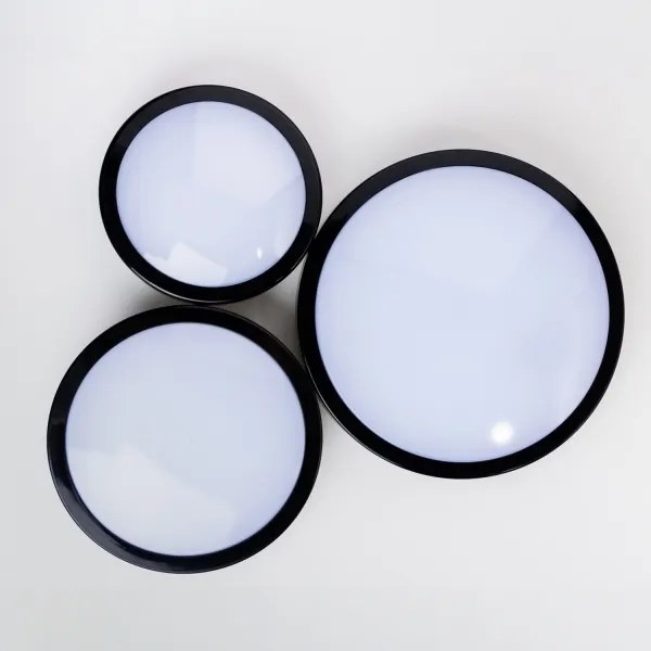 Brilagi - Plafoniera LED da bagno PERA LED/24W/230V diametro 28 cm IP65 nero