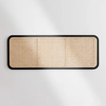 Testiera per Letto in Legno da 150 cm Ralik Colors Design Nero & - Sklum