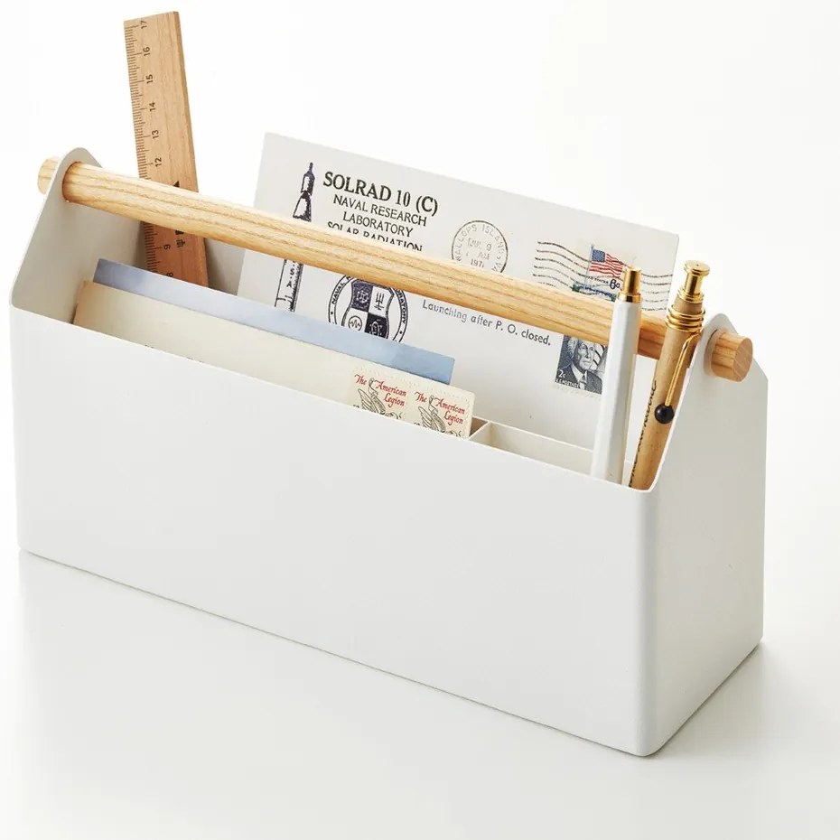 Organizer in metallo per la cancelleria Tosca - YAMAZAKI