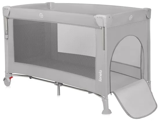 Lionelo - Lettino da viaggio 3 in 1 ELLEN Grigio Cemento