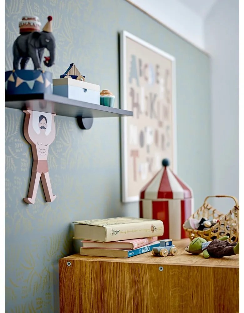 Scaffale per bambini neri Rossaio - Bloomingville Mini