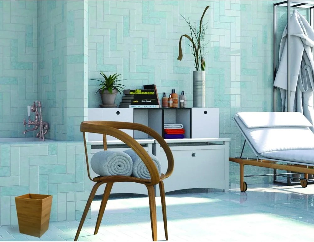 Cestino per la spazzatura di colore naturale in bambù 3 l – MSV