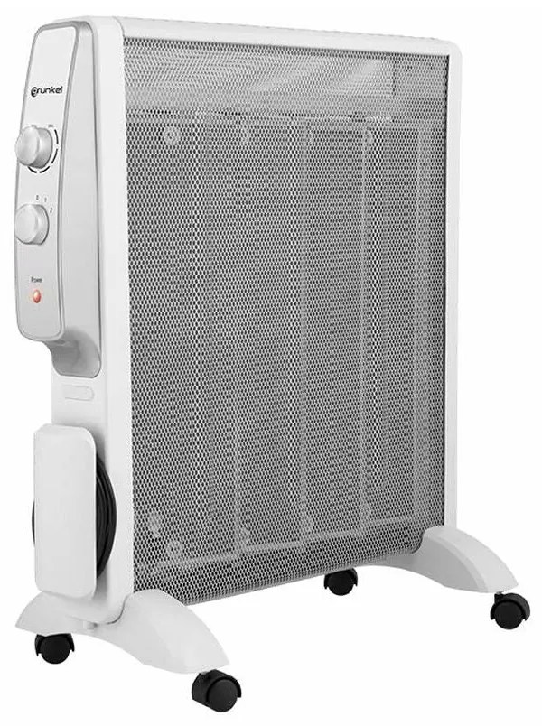 Radiatore di mica Grunkel Bianco Grigio 2000 W