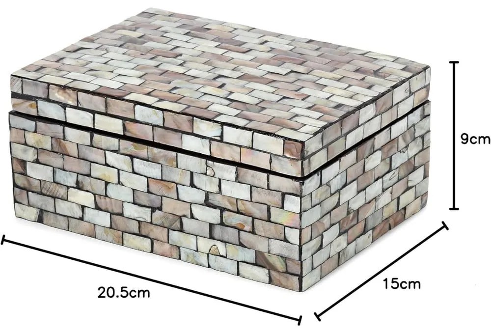 Scatola di stoccaggio grigia Haiphong Box - Compactor