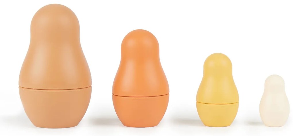 Bieco - Bambola Matrioska in silicone - Chocolate Bliss