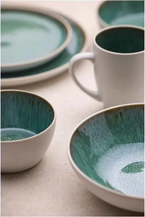 Ciotolina bianca/verde in gres 400 ml Gastro White/Green – Bitz