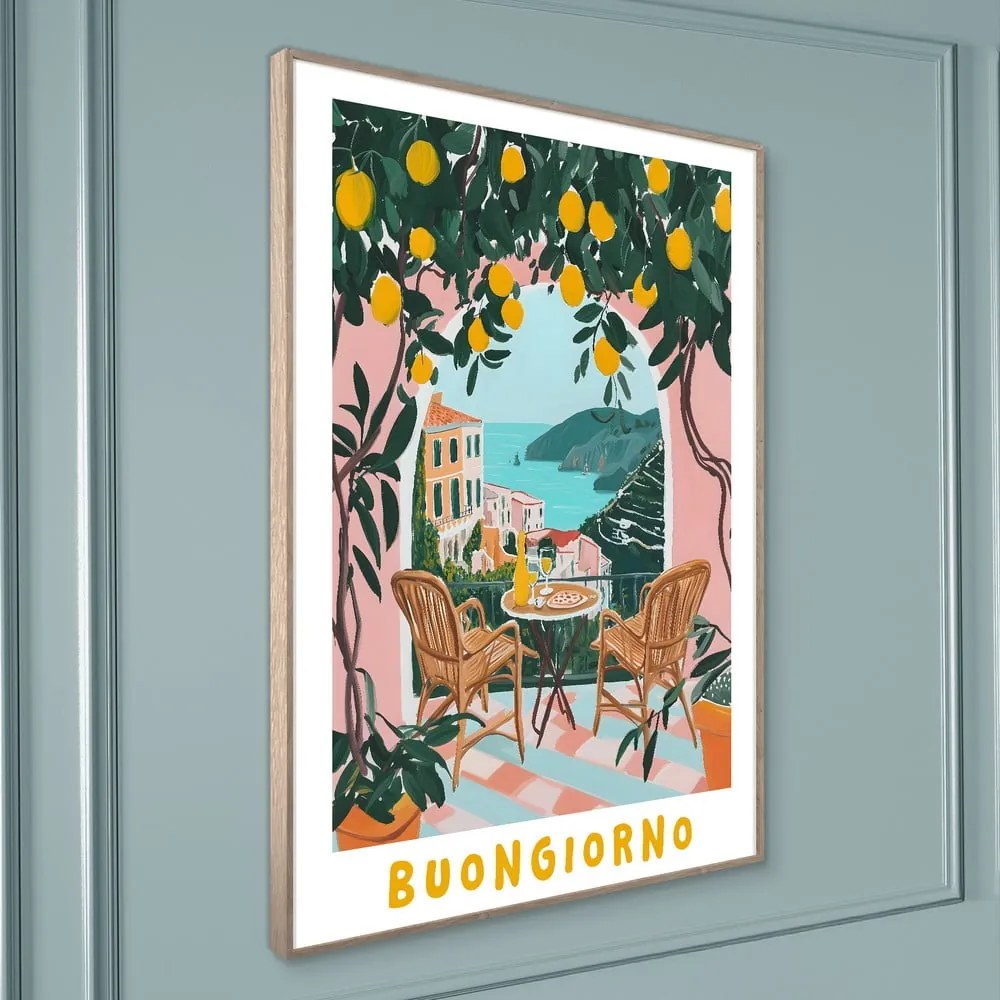 Dipinto 50x70 cm Balcony I – Styler