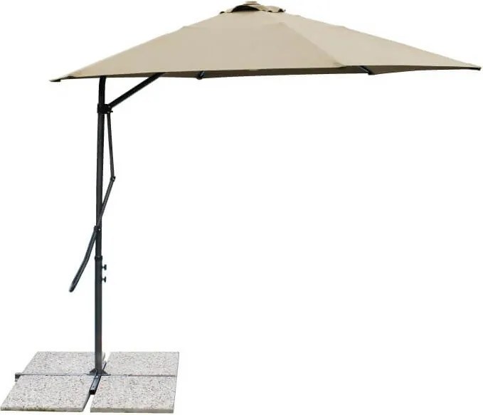 VERSUS - ombrellone da giardino decentrato 2 x 3