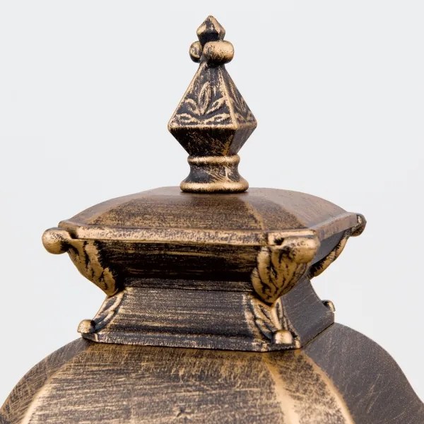 Orion - Lampada da esterno AIKO 1xE27/60W/230V 59 cm IP23 bronzo/patina