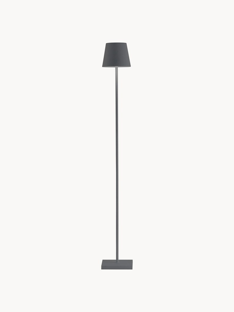 Lampada da terra piccola a LED luce regolabile Poldina, regolabile in altezza