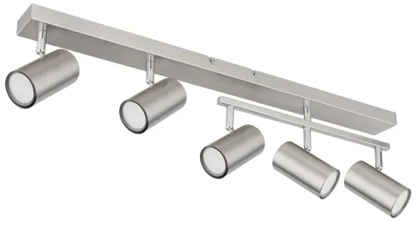 Globo 57911-5 - Faretto ROBBY 5xGU10/35W/230V cromo opaco