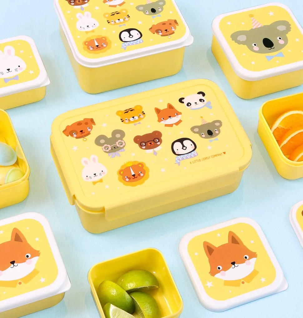 A Little Lovely Company - scatola merenda - amici animali