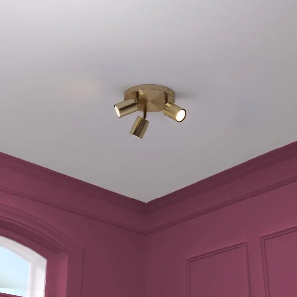 Atmosphera - Faretto VICO 3xGU10/25W/230V dorato