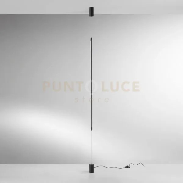 Piantana a sospensione led gravity nera 15w 1728lm cct 3000k 4000k ...