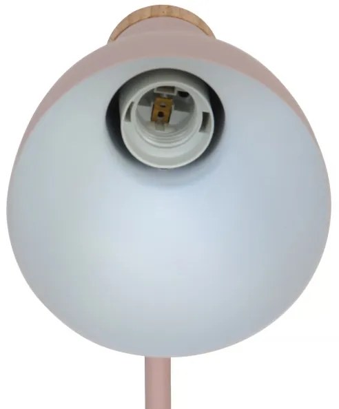 Nordlux - Lampada da tavolo DEVONE 1xE27/15W/230V rosa