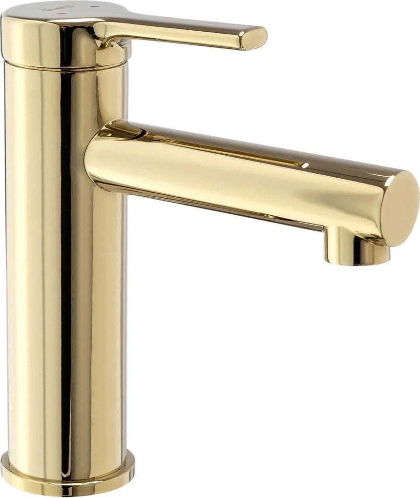 Rubinetto da lavabo Rea Pixel Gold low