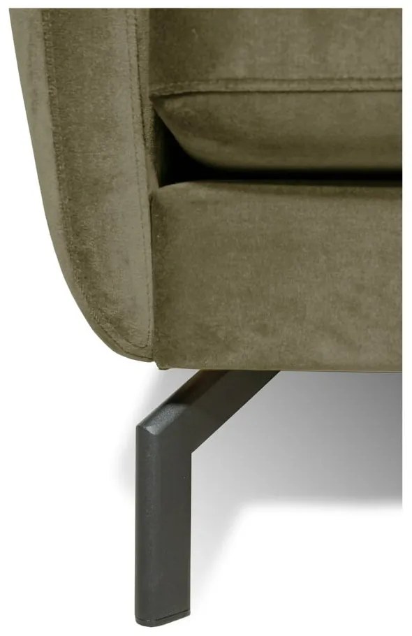 Divano in velluto verde 230 cm Magic - Scandic