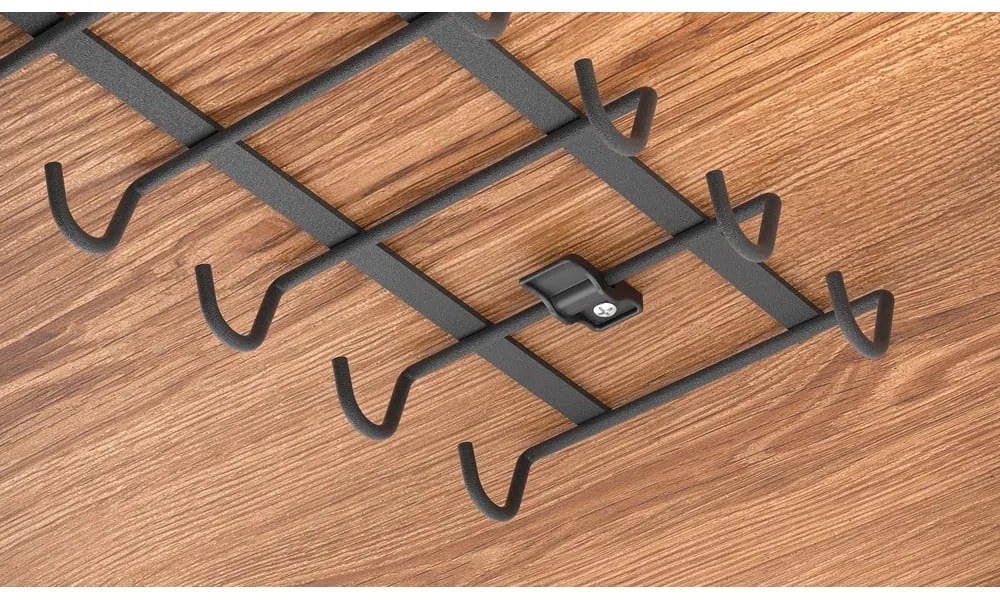 Portabicchieri sospeso nero Lava My Mug - Metaltex