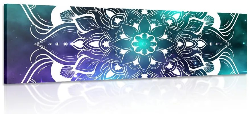 Stampa su tela – Mandala moderna con motivo orientale