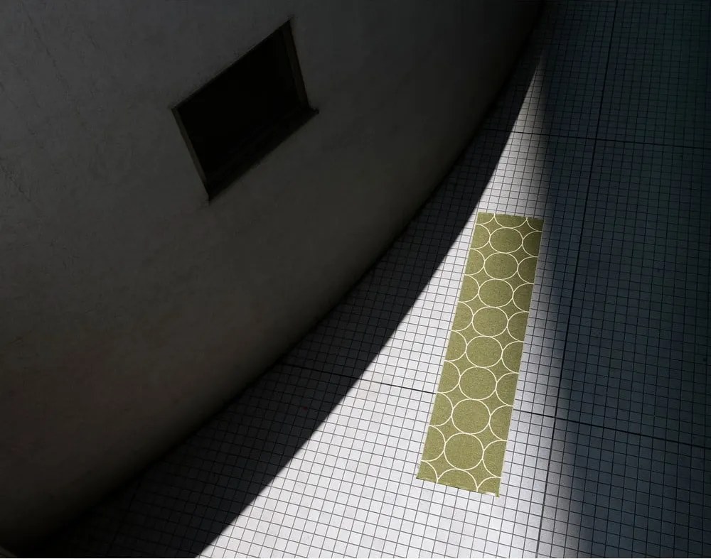 Tappeto da interno/esterno verde scuro 70x100 cm Boo Dark Olive – Pappelina