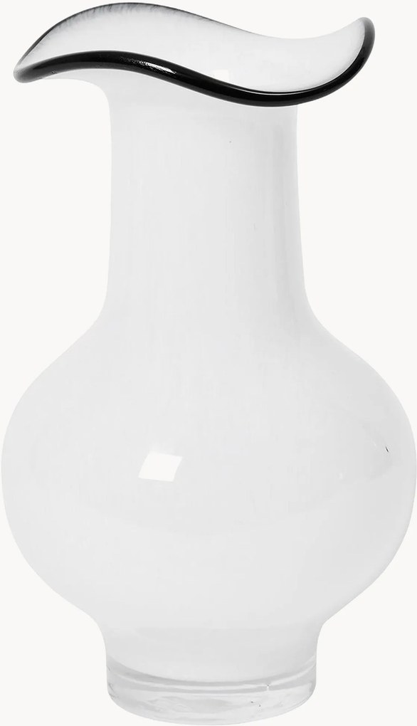 Vaso in vetro soffiato Mirja, alt. 26 cm