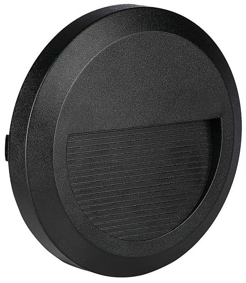 LED Illuminazione delle scale per esterni LED/2W/230V IP65 3000K nero