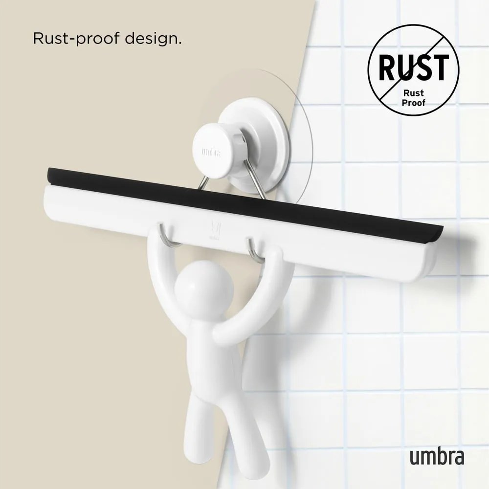 Tergivetro bianco con supporto 26 cm Buddy - Umbra