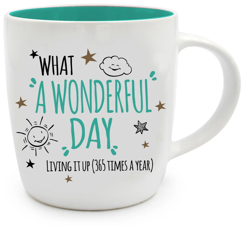 Tazza mug 400 ml wonderful day