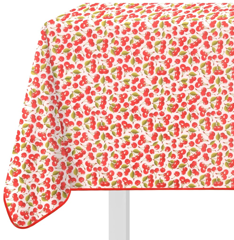 Tovaglia antimacchia 140x140 cm ciliegie Juicy