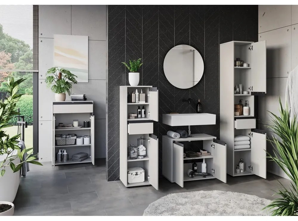 Mobile grigio per lavabo 63x55 cm Lemont - Germania