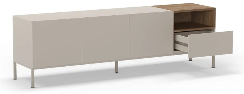 Mobile TV color crema 180x55 cm Cailin - Marckeric
