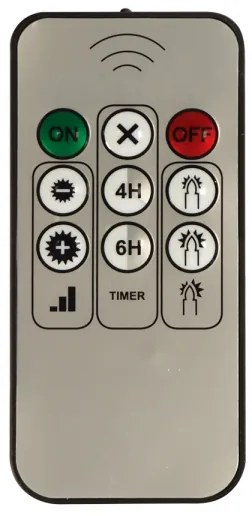 SET 10x LED Decorazioni natalizie LED/1xAAA + telecomando